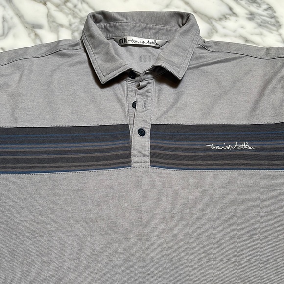 Travis Mathew Other - Travis Mathew Gray Polo Shirt